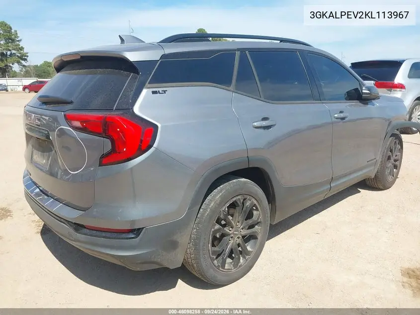 2019 GMC TERRAIN VIN 3GKALPEV2KL113967 — фото 4