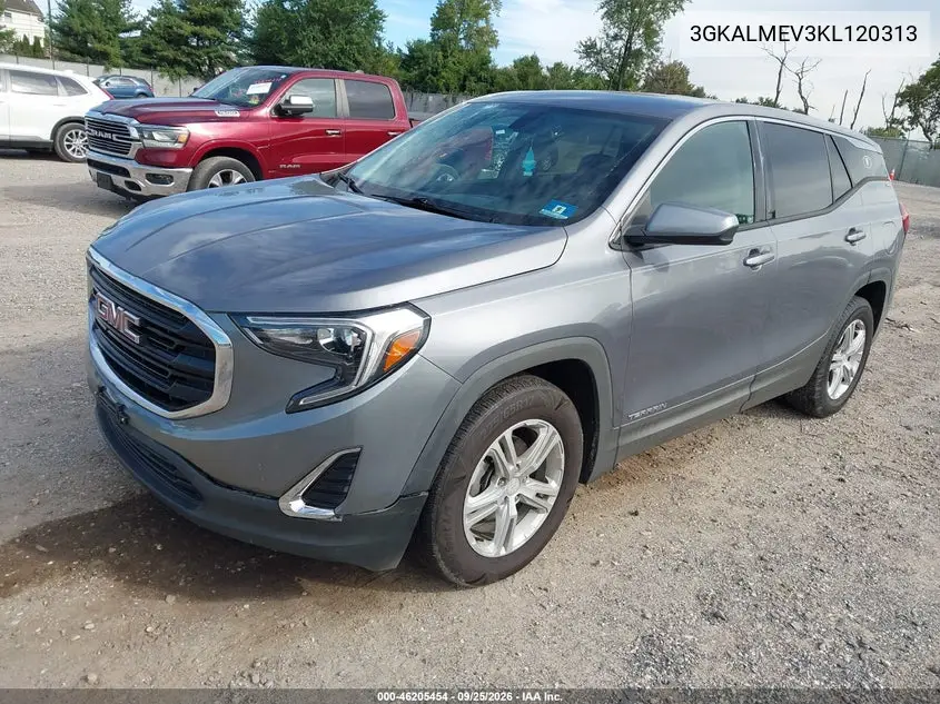 2019 GMC TERRAIN VIN 3GKALMEV3KL120313 — фото 2