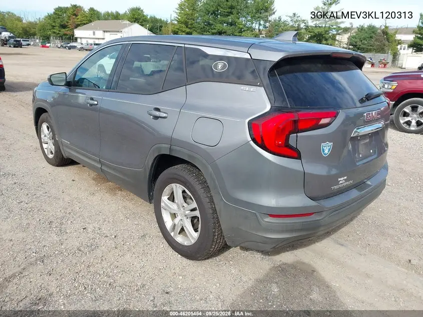 2019 GMC TERRAIN VIN 3GKALMEV3KL120313 — фото 3
