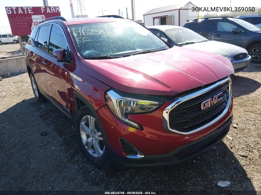 GMC TERRAIN 2019, VIN 3GKALMEV8KL359050