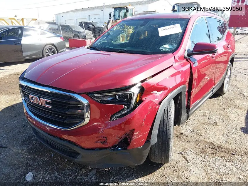 2019 GMC TERRAIN VIN 3GKALMEV8KL359050 — фото 2