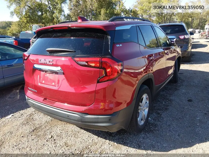 2019 GMC TERRAIN VIN 3GKALMEV8KL359050 — фото 4