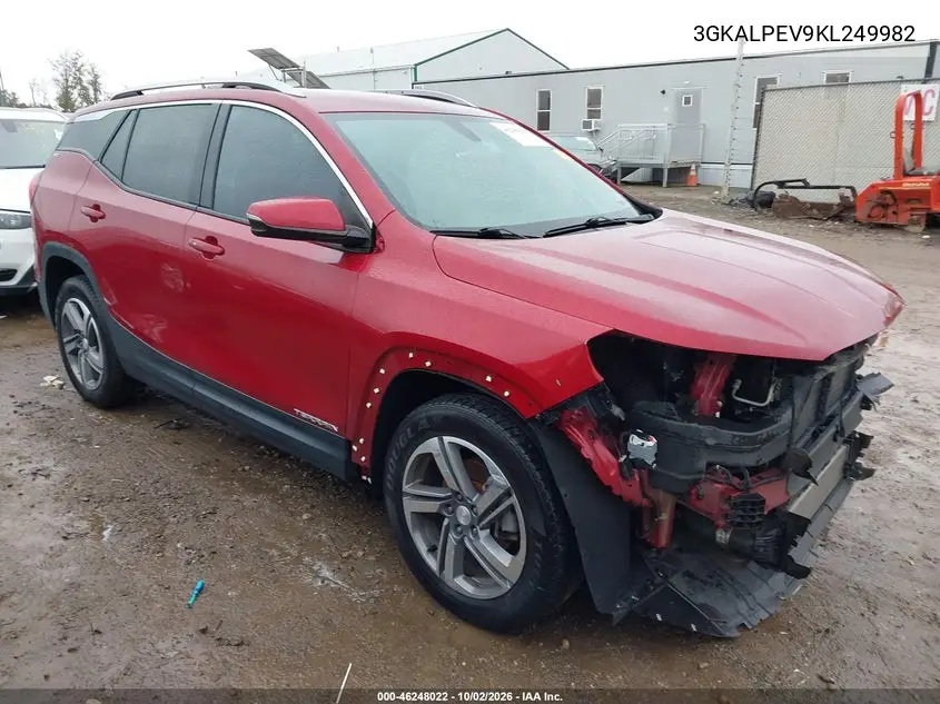 GMC TERRAIN 2019, VIN 3GKALPEV9KL249982