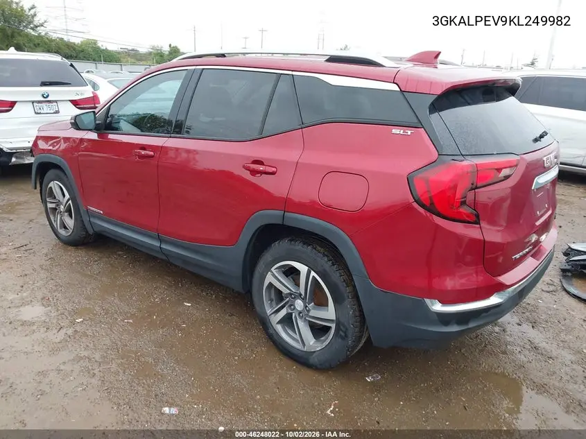 2019 GMC TERRAIN VIN 3GKALPEV9KL249982 — фото 3