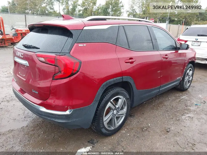 2019 GMC TERRAIN VIN 3GKALPEV9KL249982 — фото 4