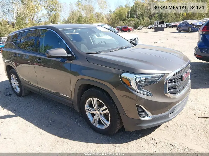 2019 GMC TERRAIN VIN 3GKALMEV1KL184124 — фото 2