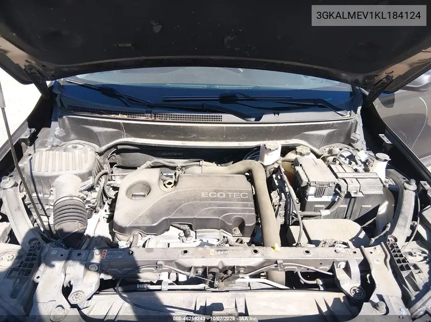 GMC TERRAIN 2019, VIN 3GKALMEV1KL184124