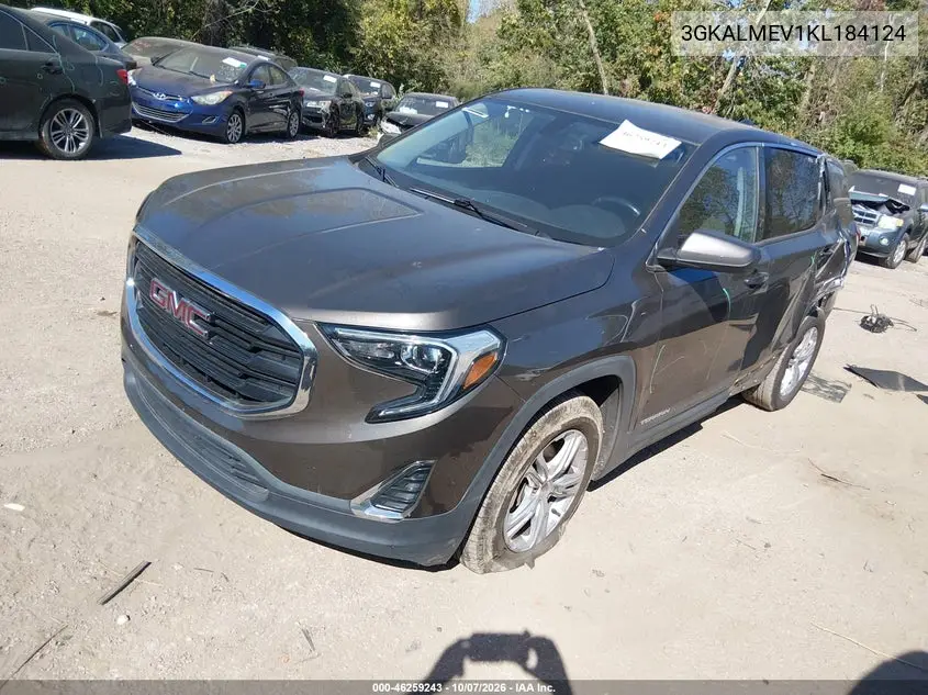 2019 GMC TERRAIN VIN 3GKALMEV1KL184124 — фото 3