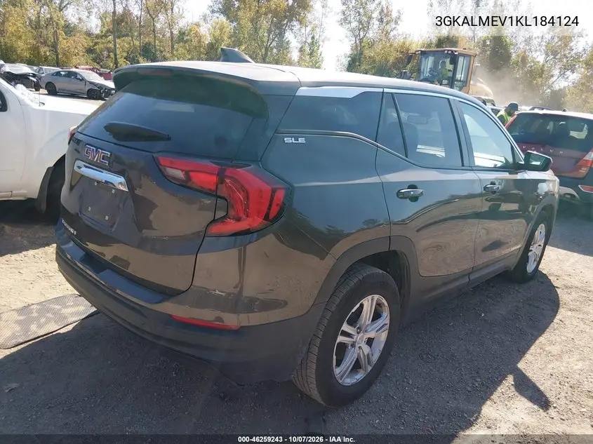 2019 GMC TERRAIN VIN 3GKALMEV1KL184124 — фото 5