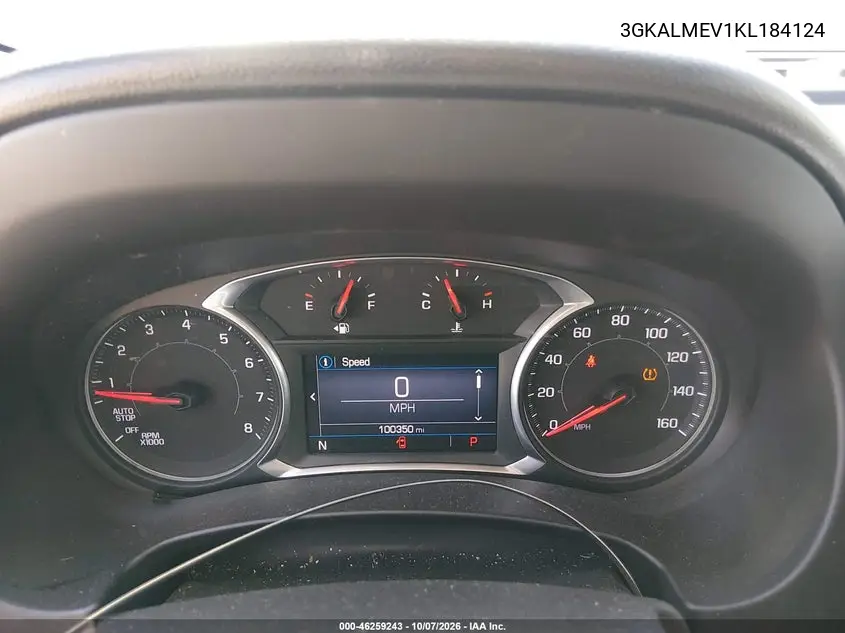 2019 GMC TERRAIN VIN 3GKALMEV1KL184124 — фото 8