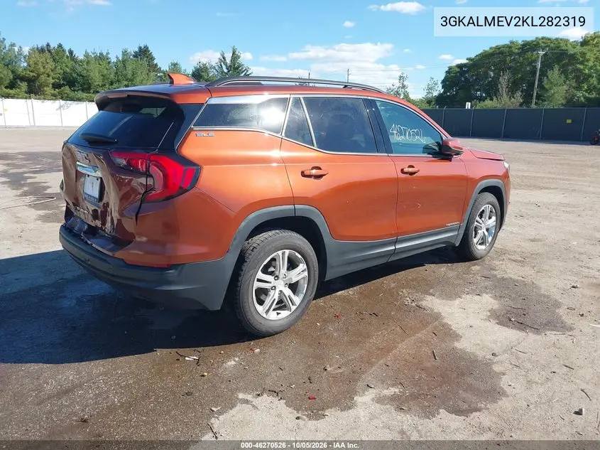 2019 GMC TERRAIN VIN 3GKALMEV2KL282319 — фото 4