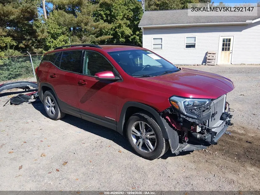 GMC TERRAIN 2019, VIN 3GKALMEV5KL292147