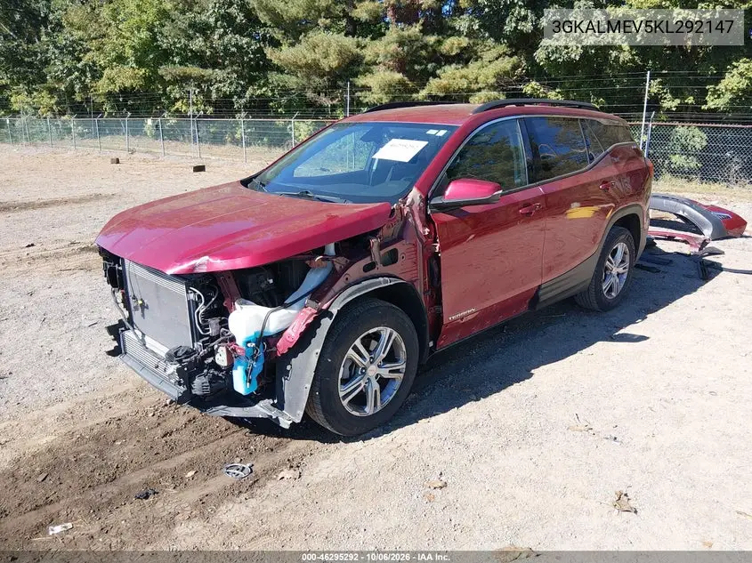 2019 GMC TERRAIN VIN 3GKALMEV5KL292147 — фото 2