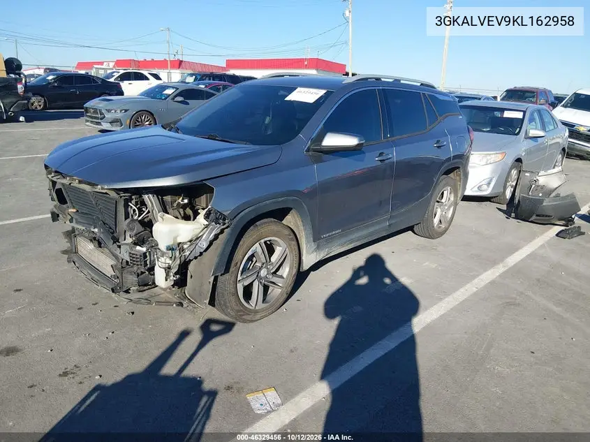 2019 GMC TERRAIN VIN 3GKALVEV9KL162958 — фото 2