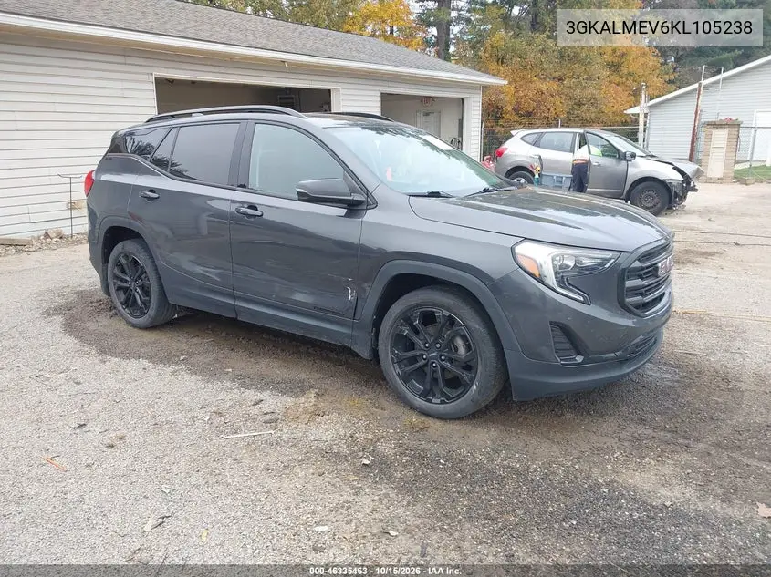 GMC TERRAIN 2019, VIN 3GKALMEV6KL105238