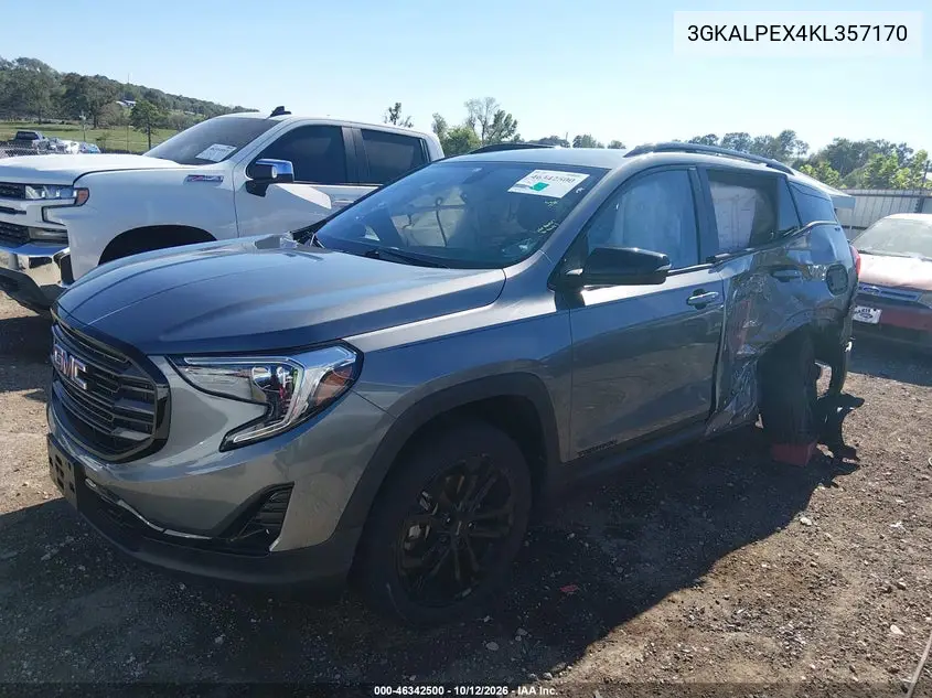 2019 GMC TERRAIN VIN 3GKALPEX4KL357170 — фото 2