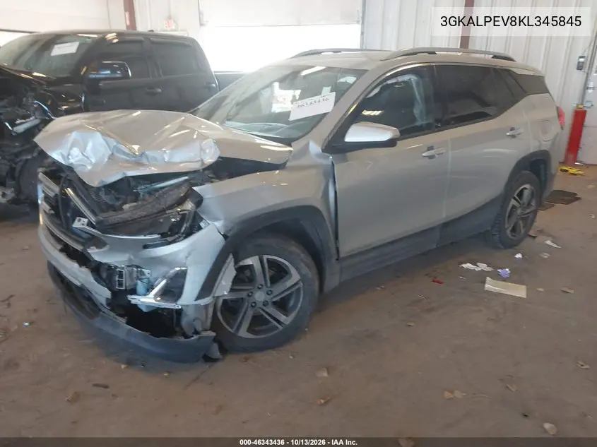 2019 GMC TERRAIN VIN 3GKALPEV8KL345845 — фото 2