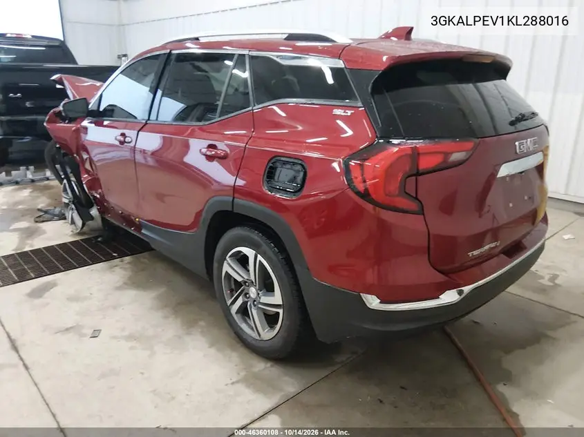 2019 GMC TERRAIN VIN 3GKALPEV1KL288016 — фото 3
