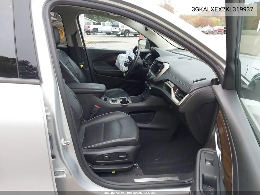 2019 GMC TERRAIN VIN 3GKALXEX2KL319937 — фото 5