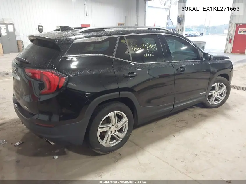 2019 GMC TERRAIN VIN 3GKALTEX1KL271663 — фото 4