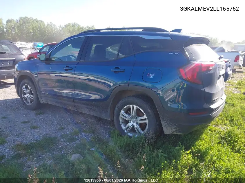 2020 GMC TERRAIN VIN 3GKALMEV2LL165762 — фото 3