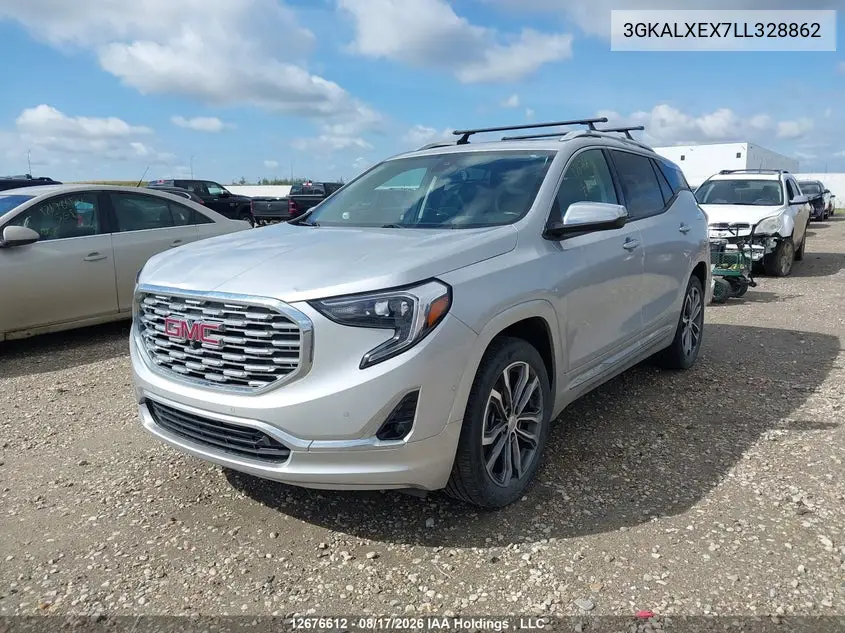 2020 GMC TERRAIN VIN 3GKALXEX7LL328862 — фото 2