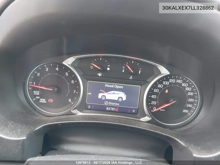 2020 GMC TERRAIN VIN 3GKALXEX7LL328862 — фото 7