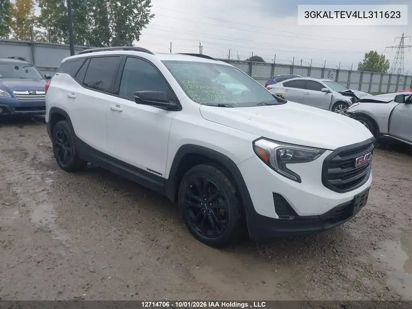 GMC TERRAIN 2020, VIN 3GKALTEV4LL311623