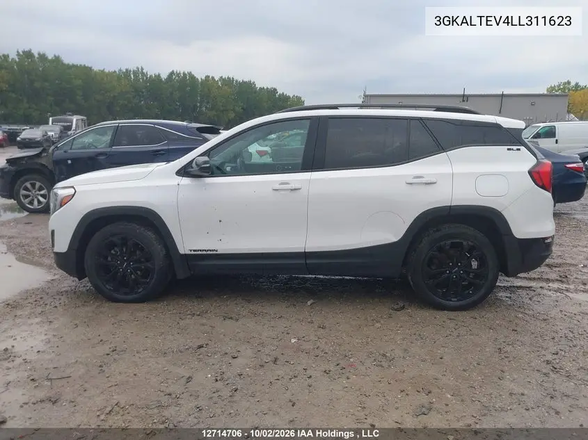 2020 GMC TERRAIN VIN 3GKALTEV4LL311623 — фото 14