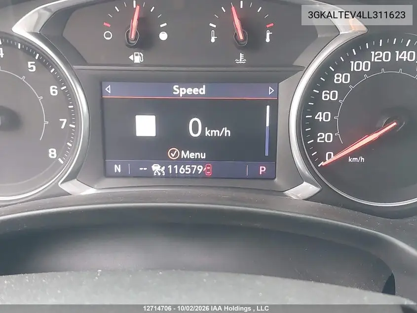 2020 GMC TERRAIN VIN 3GKALTEV4LL311623 — фото 15
