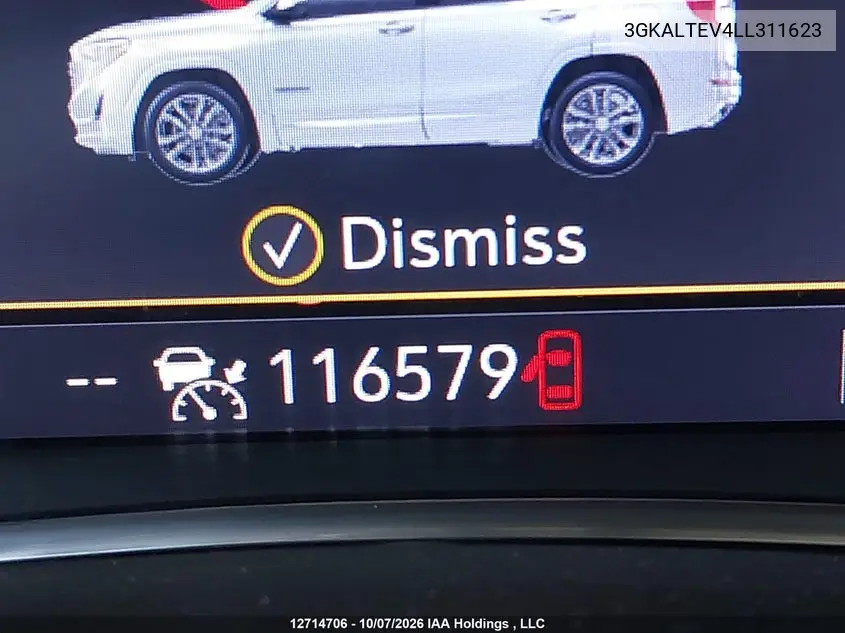 2020 GMC TERRAIN VIN 3GKALTEV4LL311623 — фото 16