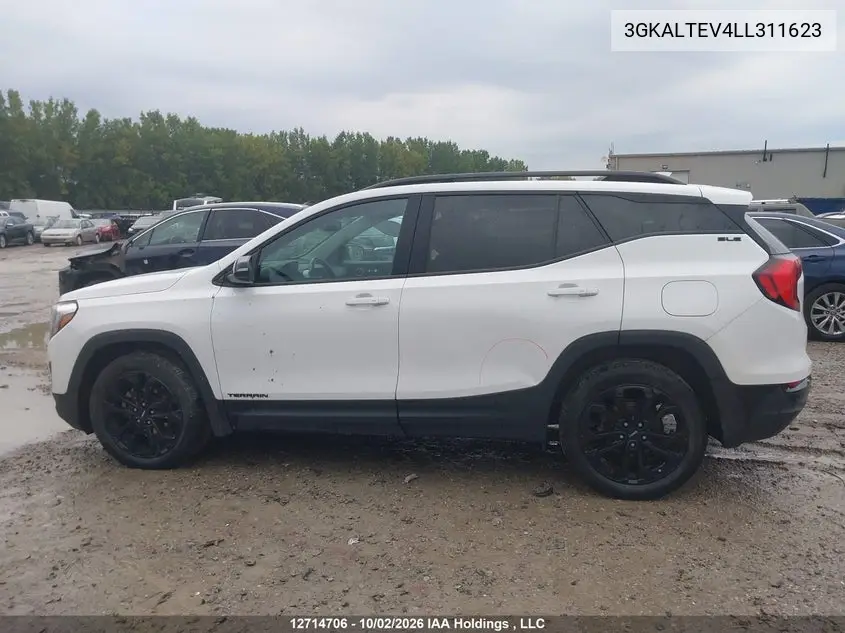 2020 GMC TERRAIN VIN 3GKALTEV4LL311623 — фото 6