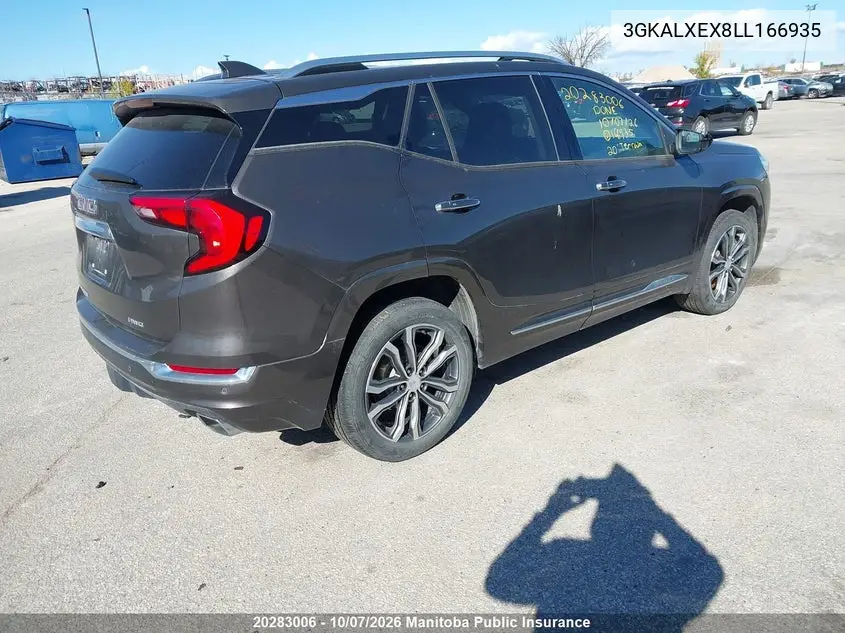 2020 GMC TERRAIN VIN 3GKALXEX8LL166935 — фото 4