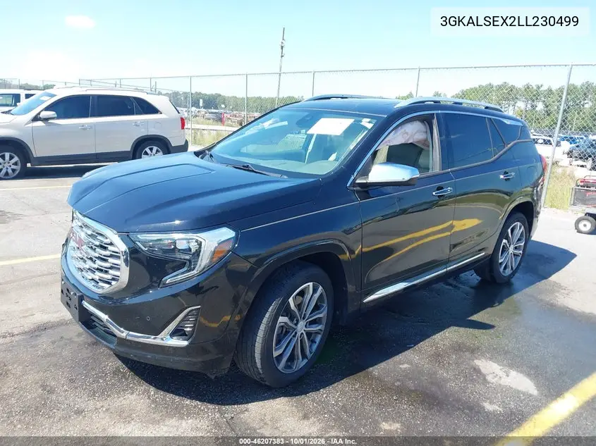 2020 GMC TERRAIN VIN 3GKALSEX2LL230499 — фото 2
