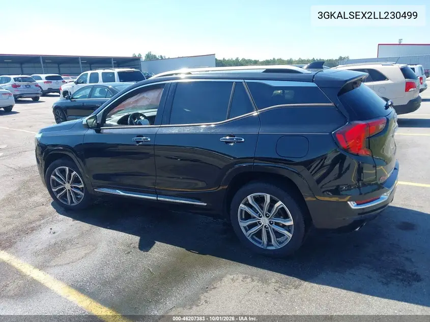2020 GMC TERRAIN VIN 3GKALSEX2LL230499 — фото 3