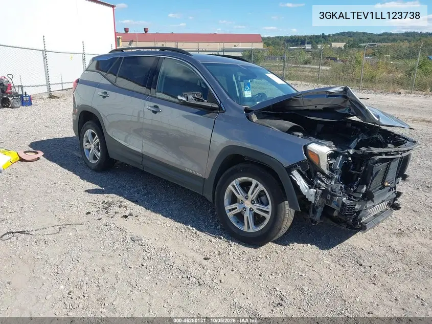 GMC TERRAIN 2020, VIN 3GKALTEV1LL123738