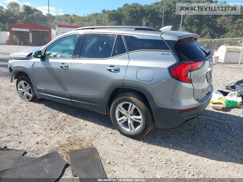 2020 GMC TERRAIN VIN 3GKALTEV1LL123738 — фото 3