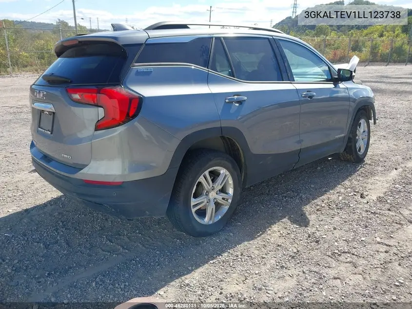 2020 GMC TERRAIN VIN 3GKALTEV1LL123738 — фото 4