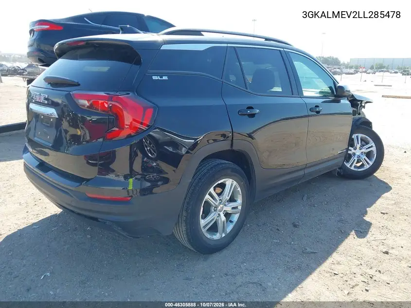 2020 GMC TERRAIN VIN 3GKALMEV2LL285478 — фото 4
