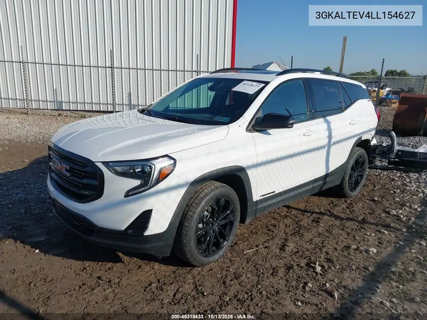 2020 GMC TERRAIN VIN 3GKALTEV4LL154627 — фото 2