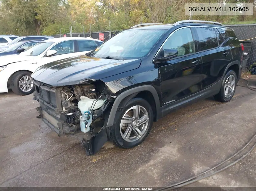2020 GMC TERRAIN VIN 3GKALVEV4LL102605 — фото 2