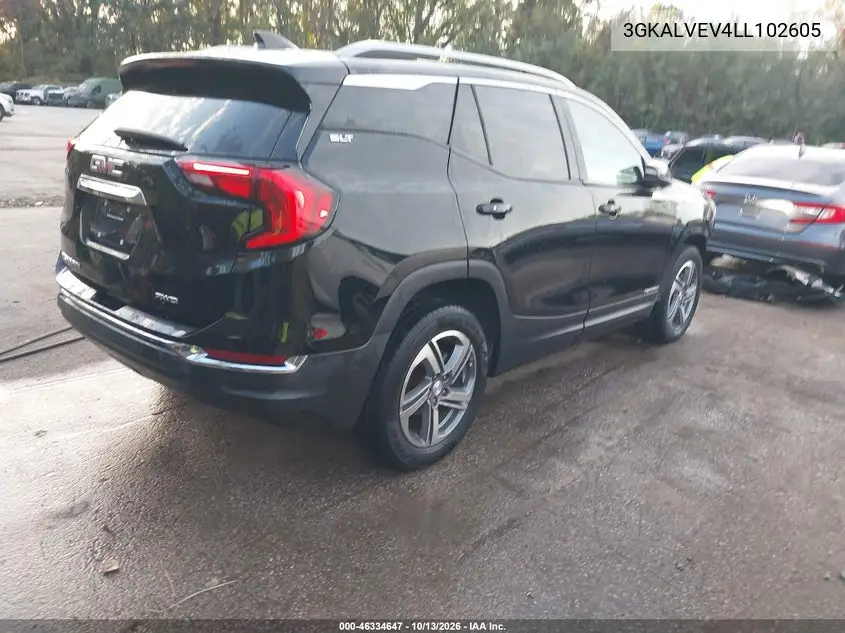 2020 GMC TERRAIN VIN 3GKALVEV4LL102605 — фото 4