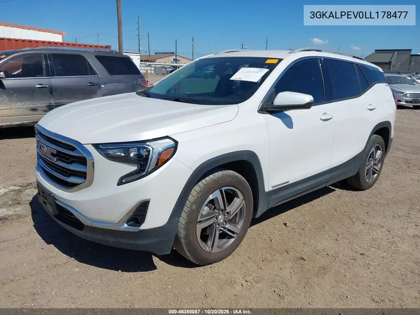 2020 GMC TERRAIN VIN 3GKALPEV0LL178477 — фото 2