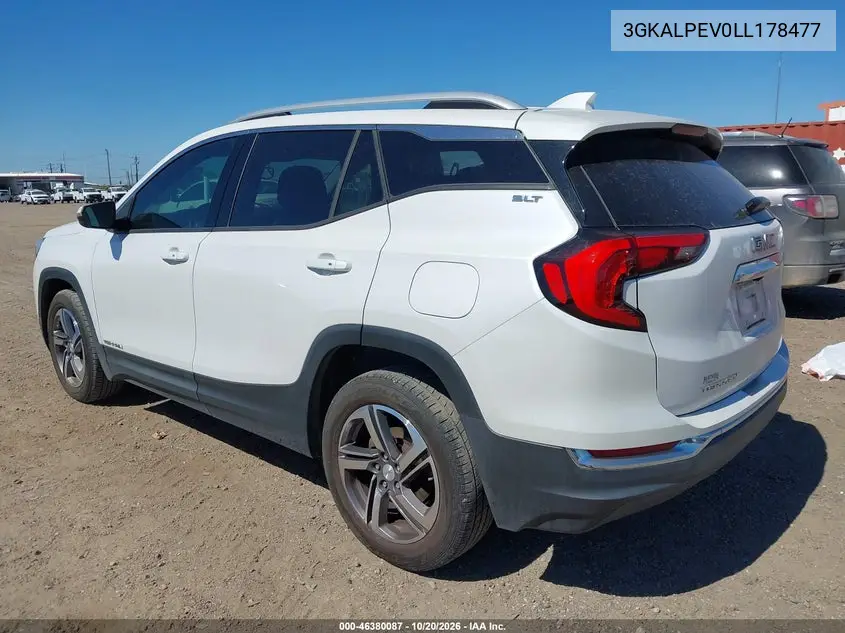 2020 GMC TERRAIN VIN 3GKALPEV0LL178477 — фото 3