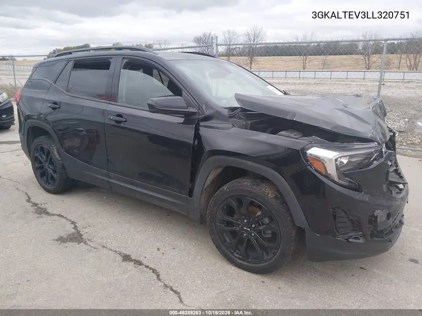 GMC TERRAIN 2020, VIN 3GKALTEV3LL320751