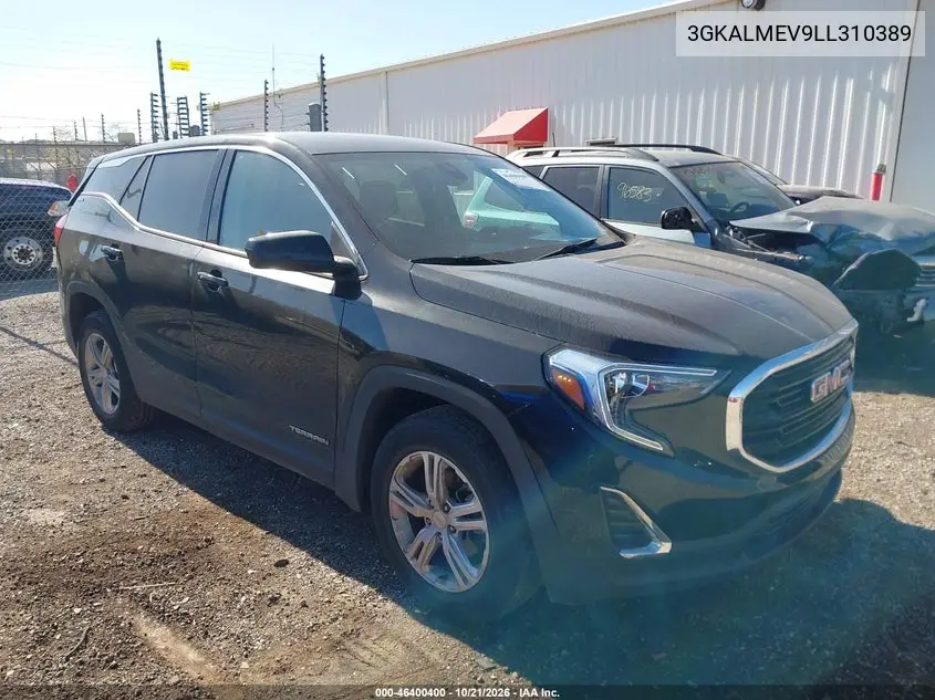 GMC TERRAIN 2020, VIN 3GKALMEV9LL310389