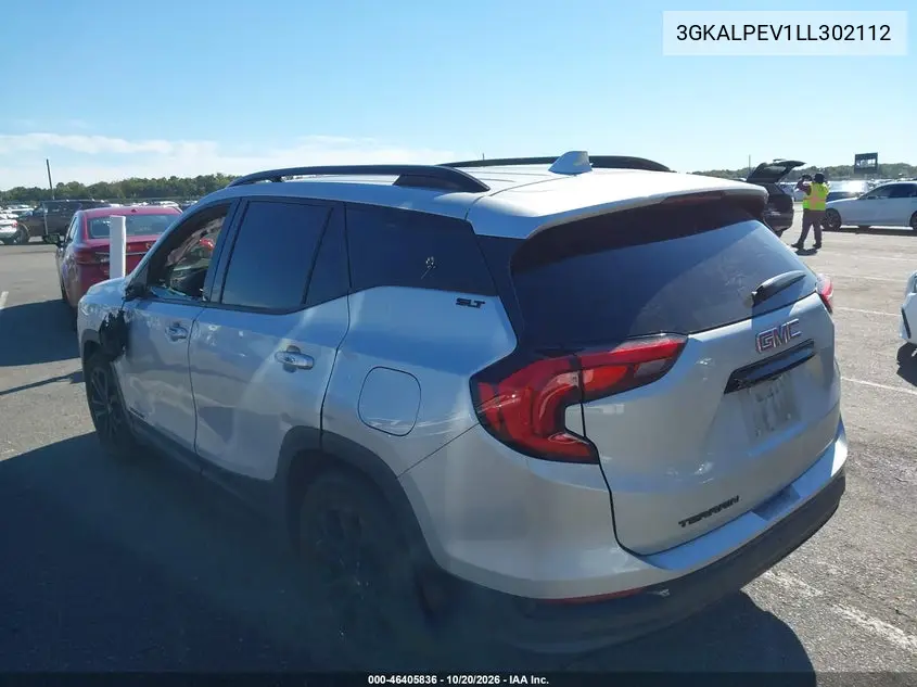 2020 GMC TERRAIN VIN 3GKALPEV1LL302112 — фото 3