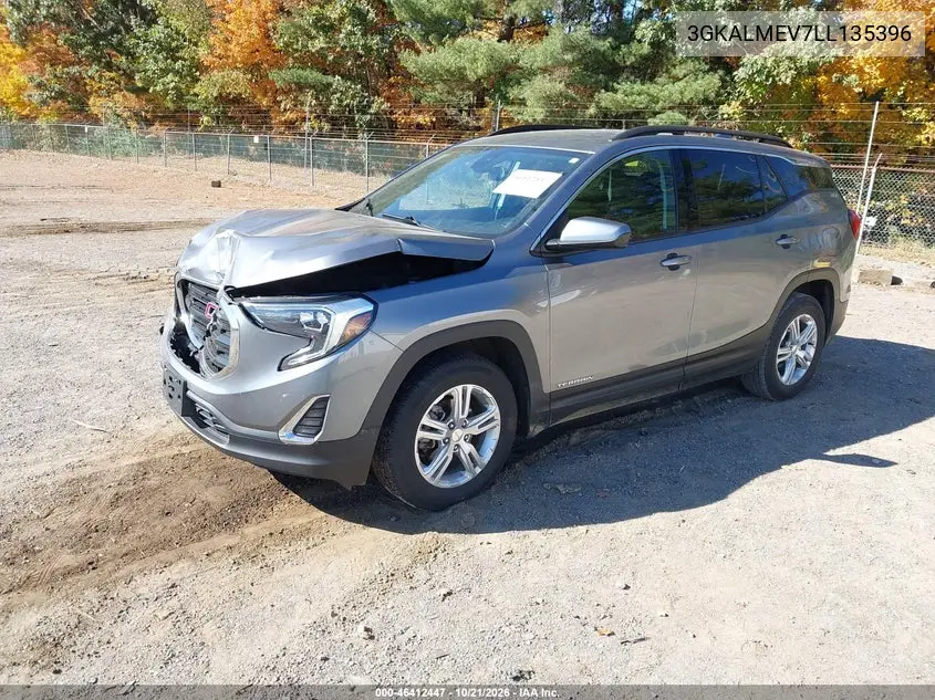 2020 GMC TERRAIN VIN 3GKALMEV7LL135396 — фото 2
