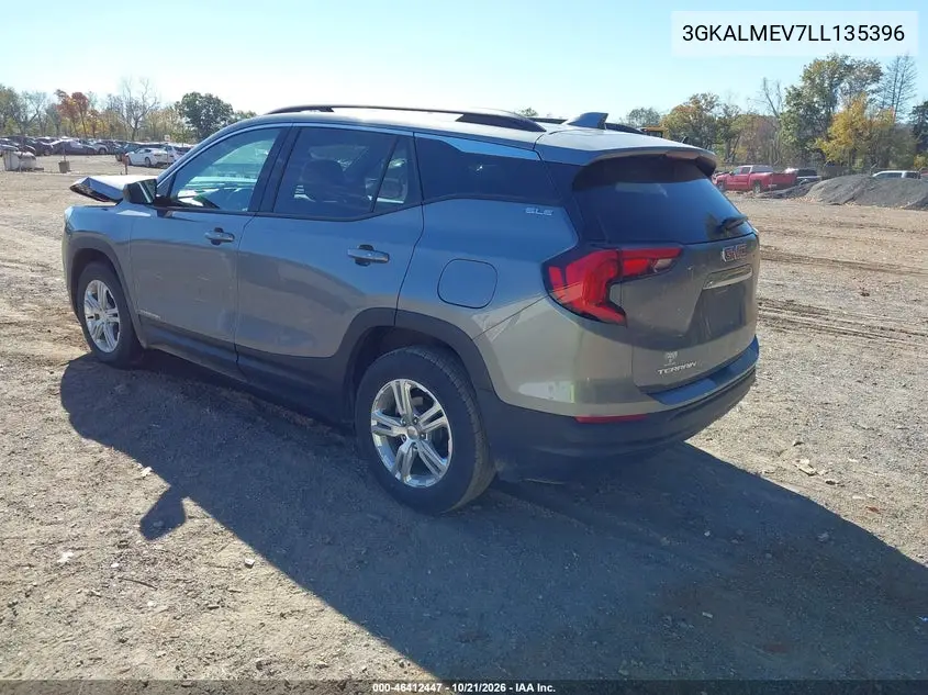 2020 GMC TERRAIN VIN 3GKALMEV7LL135396 — фото 3