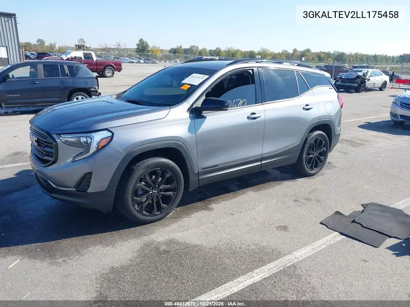 2020 GMC TERRAIN VIN 3GKALTEV2LL175458 — фото 2